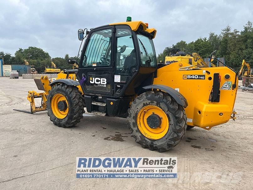 JCB 540-140 Teleskopické manipulátory