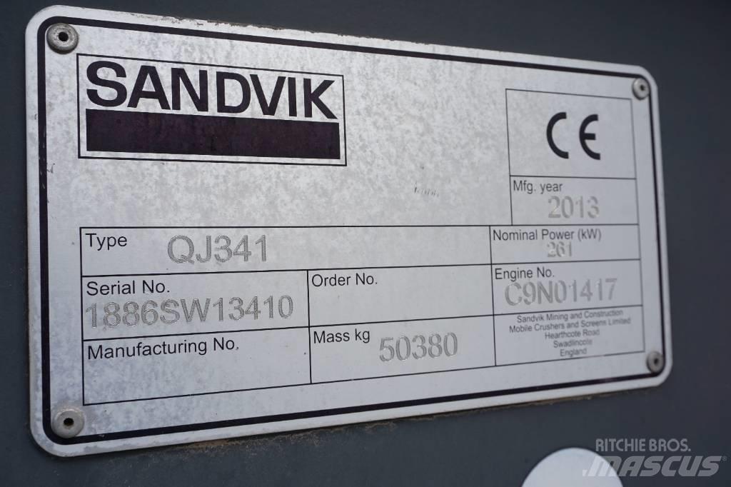 Sandvik QJ 341 Mobilní drtiče