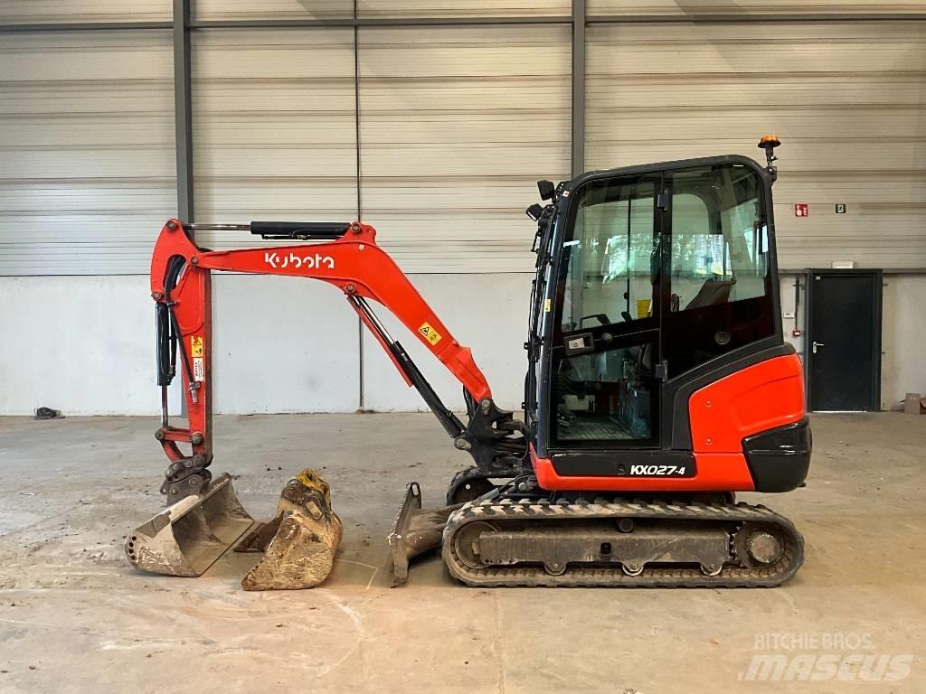 Kubota KX 027-4 Mini rýpadla < 7t
