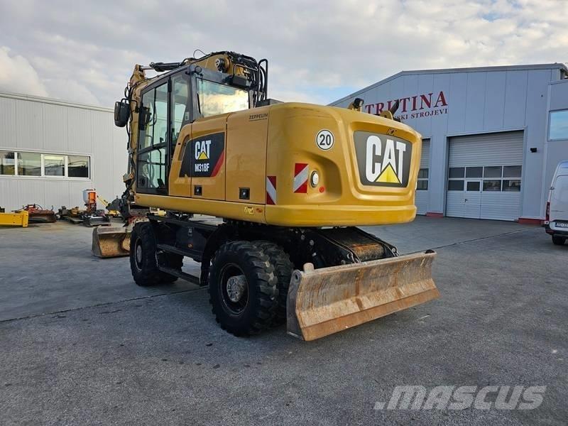 CAT M 318 F Kolová rýpadla