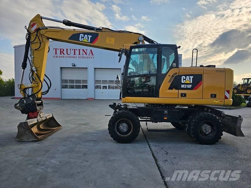 CAT M 318 F Kolová rýpadla