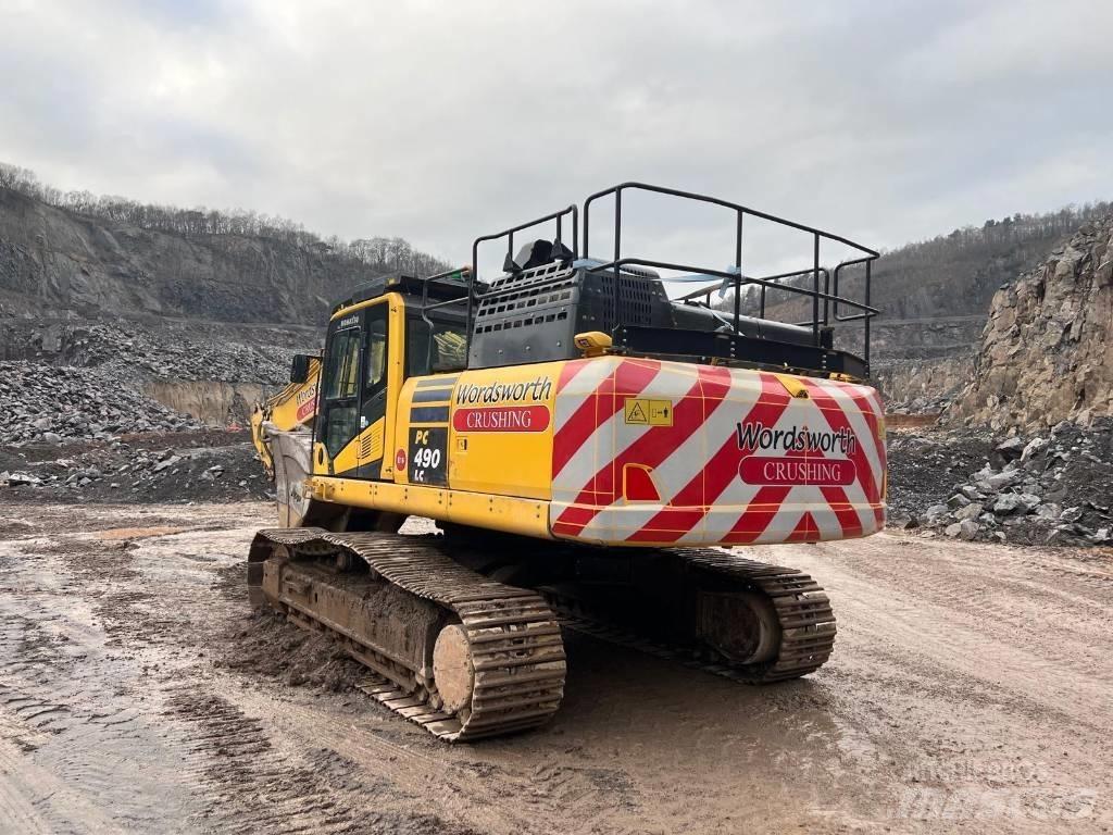 Komatsu PC490LC-11EO Pásová rýpadla