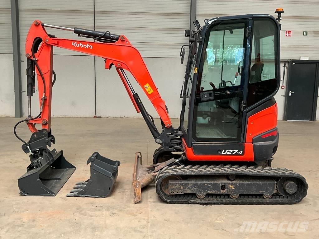 Kubota U 27-4 Mini rýpadla < 7t