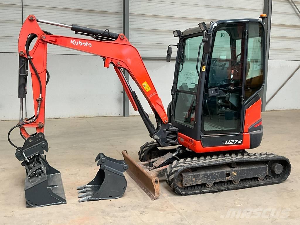 Kubota U 27-4 Mini rýpadla < 7t