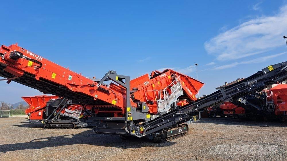 Terex Finlay 873+ Mobilní třídiče
