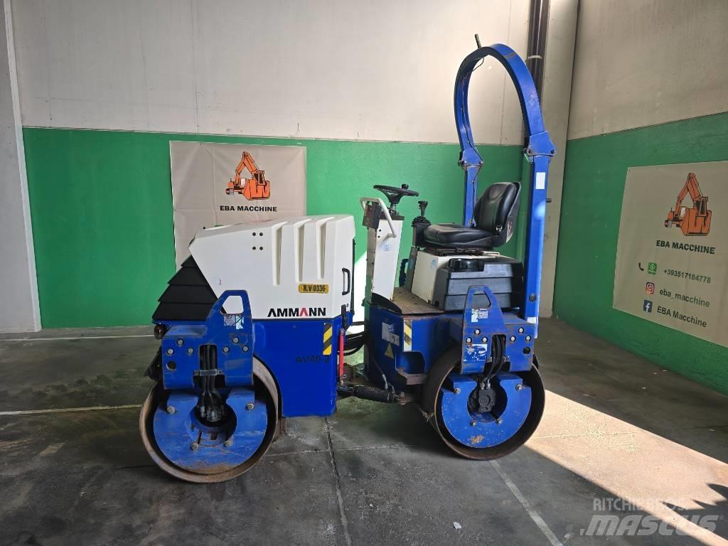 Ammann AV 40 Tandemové válce