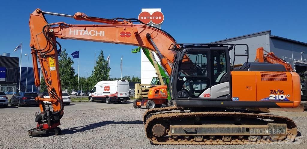 Hitachi ZX 210 LC-6 Pásová rýpadla