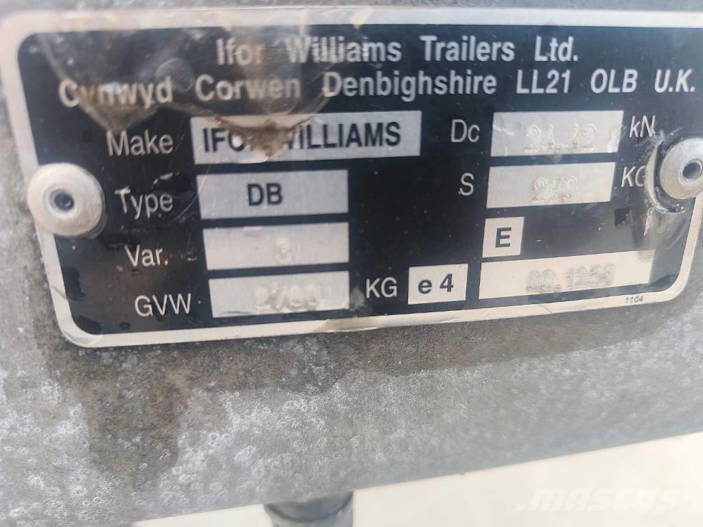 Ifor Williams GX 84 Další přívěsy