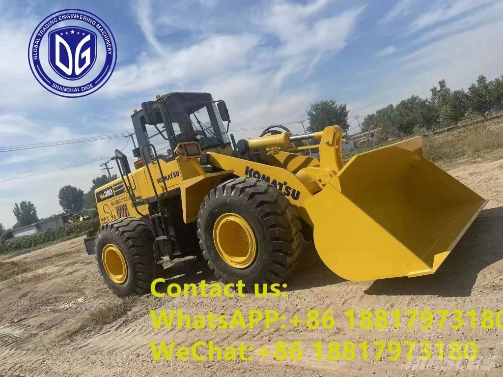 Komatsu WA 380-3 Kolové nakladače