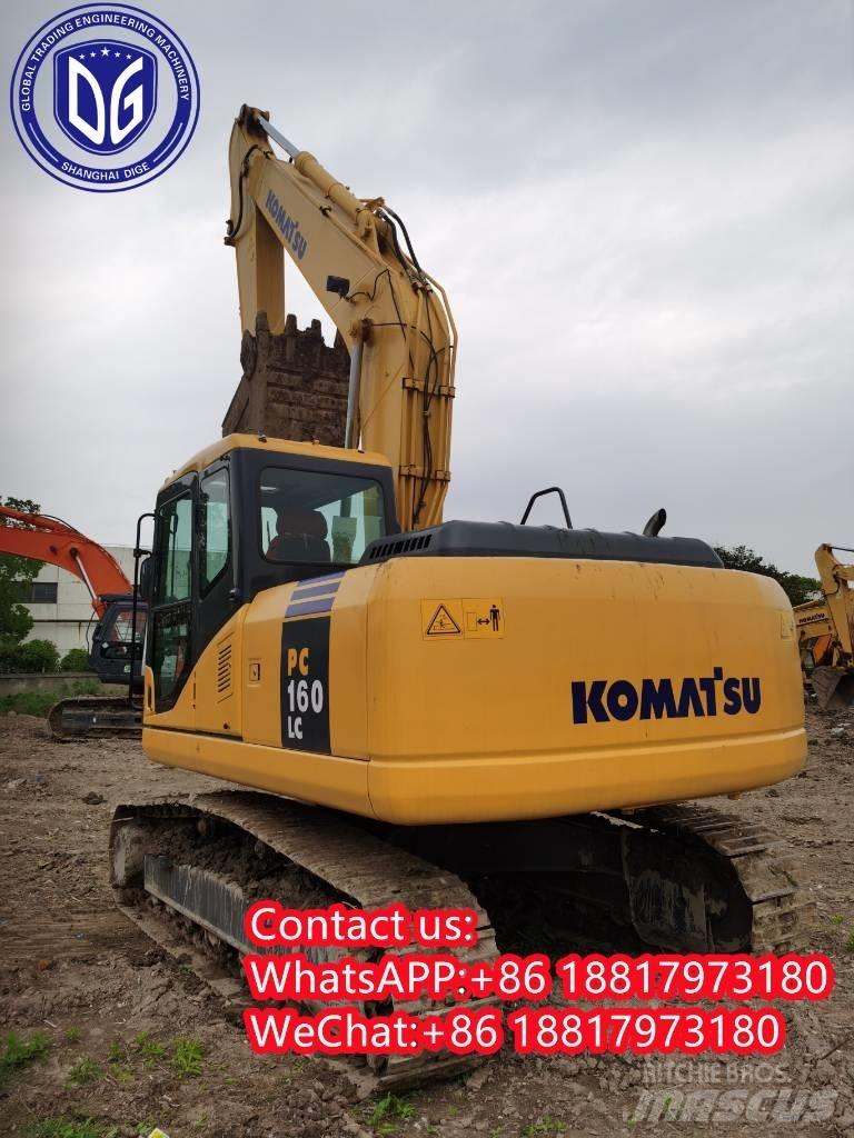Komatsu PC 160-7 Pásová rýpadla