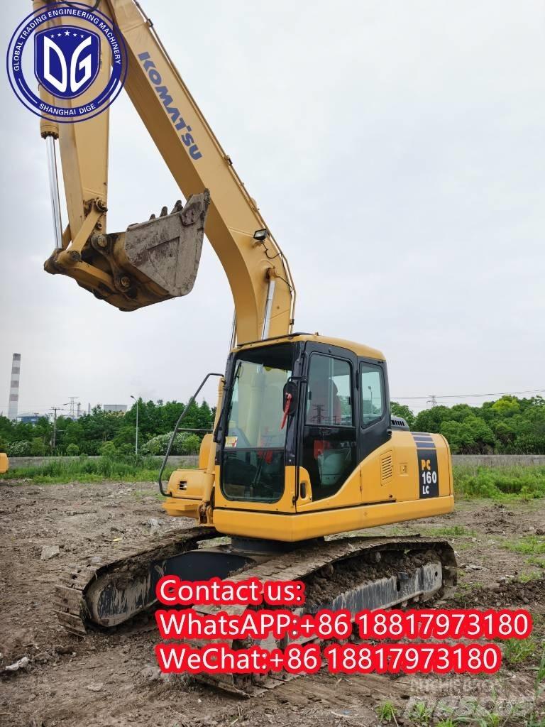 Komatsu PC 160-7 Pásová rýpadla