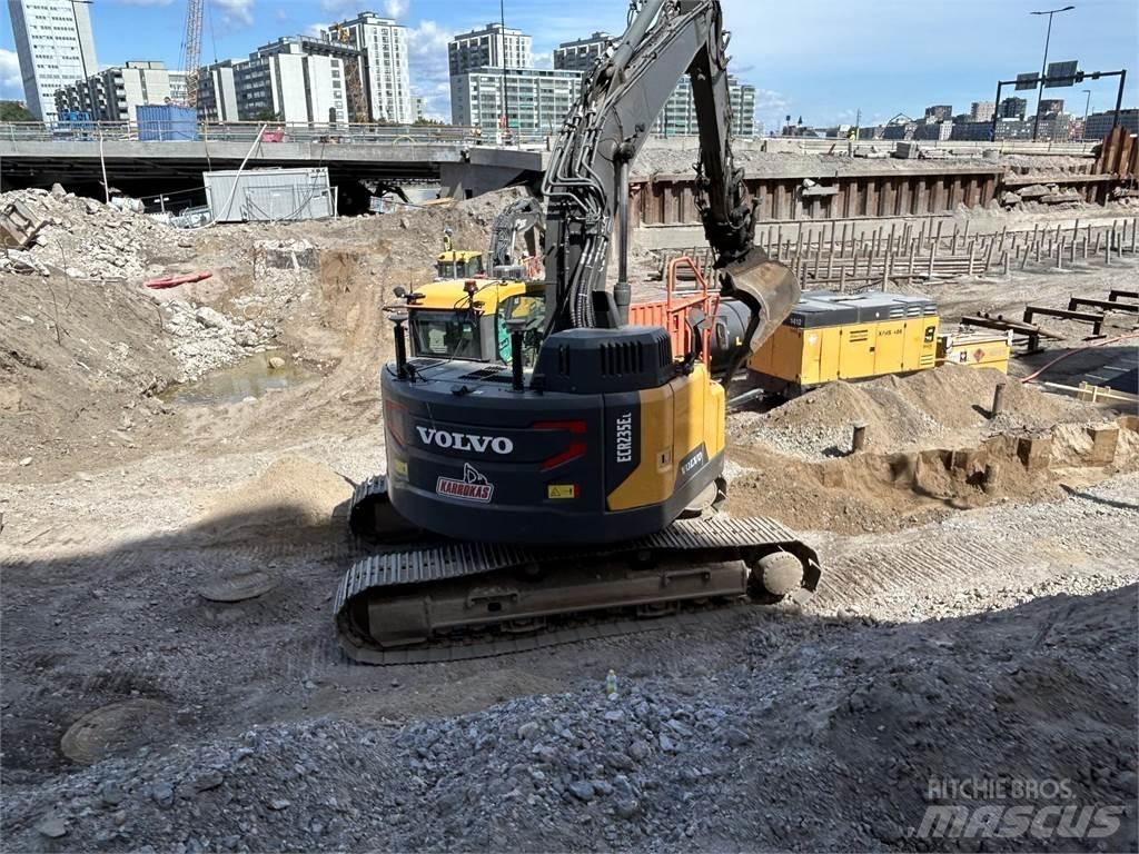 Volvo ECR235EL Pásová rýpadla