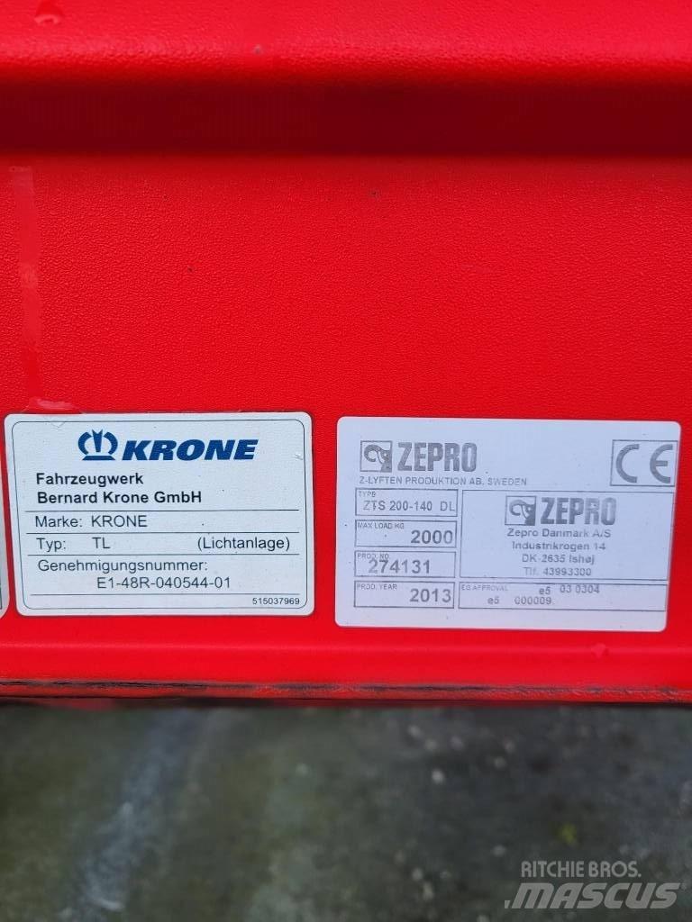 Krone SDP 27 Plachtové návěsy