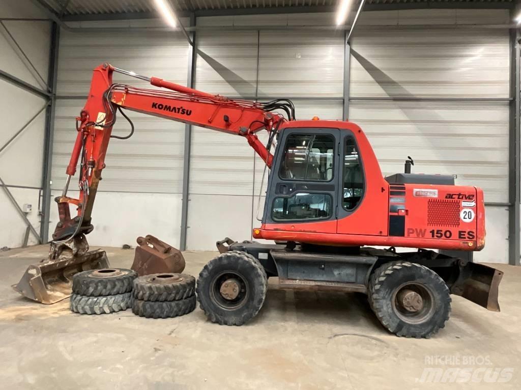 Komatsu PW 150ES-6K Kolová rýpadla