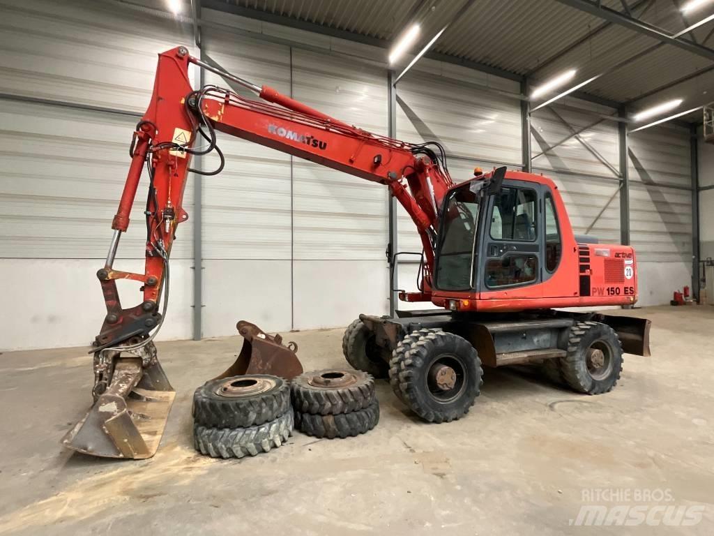 Komatsu PW 150ES-6K Kolová rýpadla