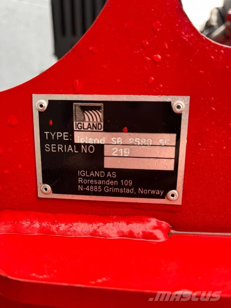 Igland SB 2580 Sněhové frézy