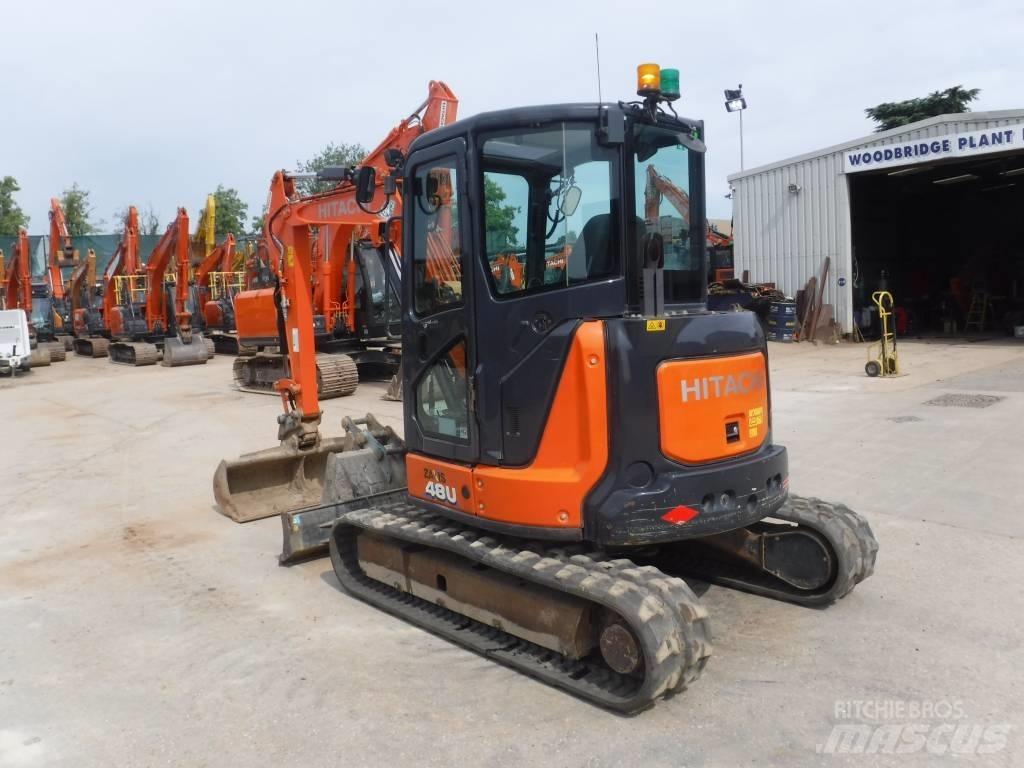 Hitachi ZX 48 U-6 Mini rýpadla < 7t