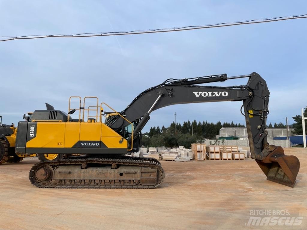 Volvo EC 480 E L Pásová rýpadla