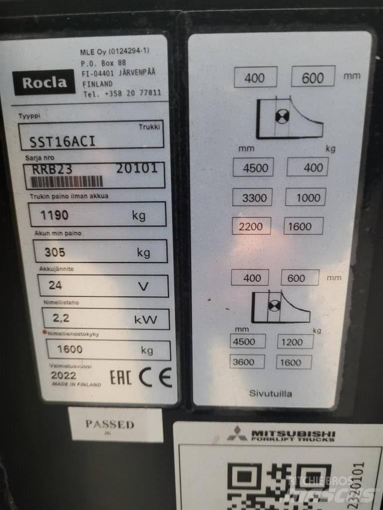 Rocla SST 16 ACI Samohybné vozíky