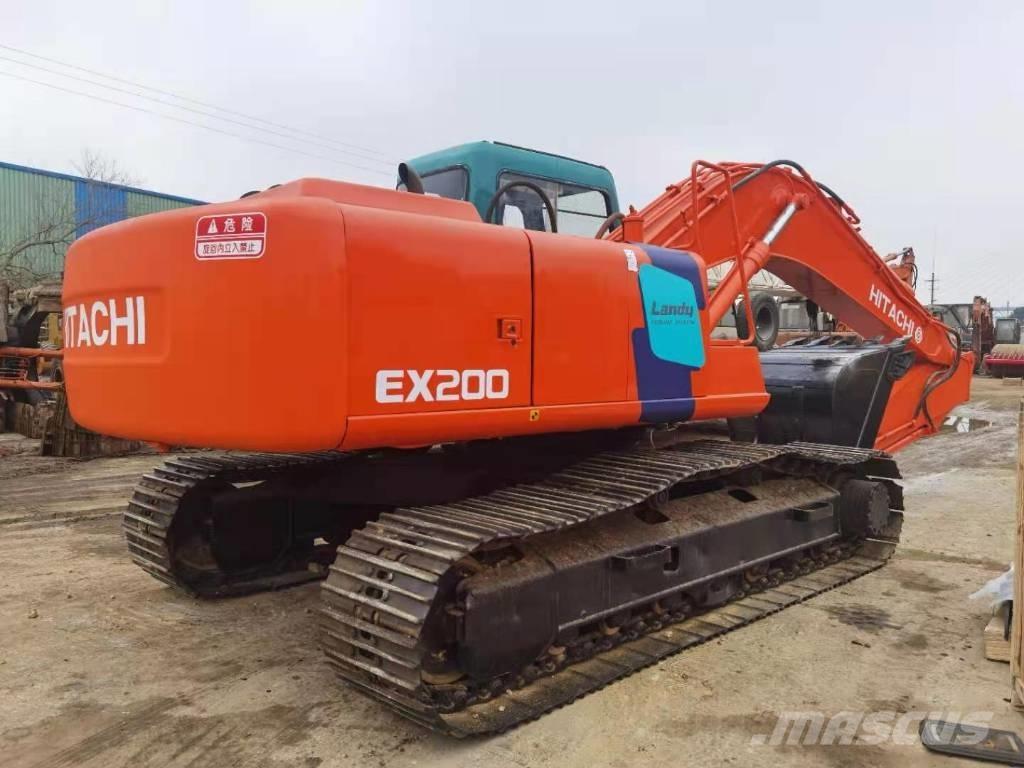 Hitachi EX 200 Pásová rýpadla