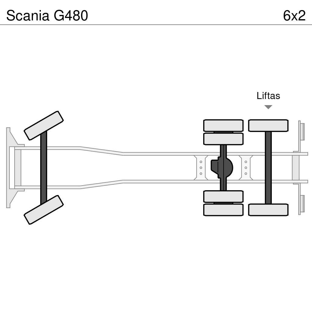 Scania G480 Skříňová nástavba