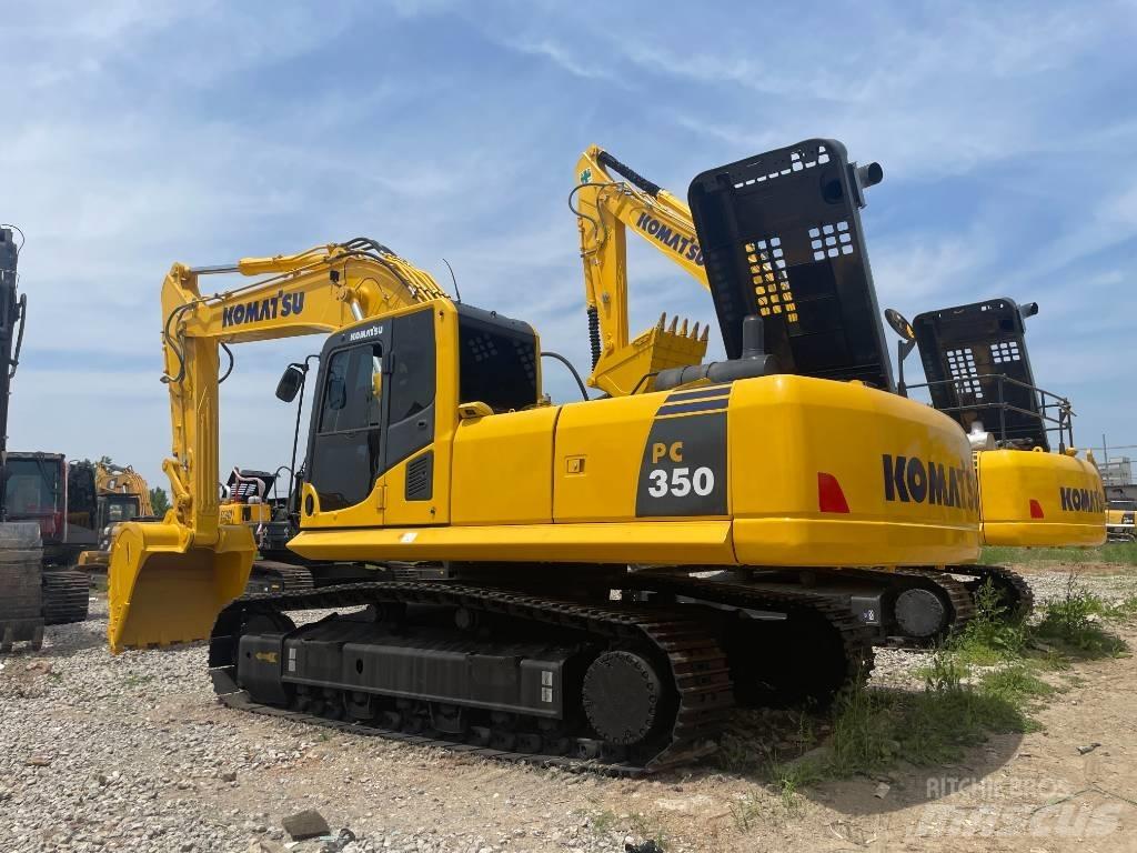Komatsu PC 350 Pásová rýpadla