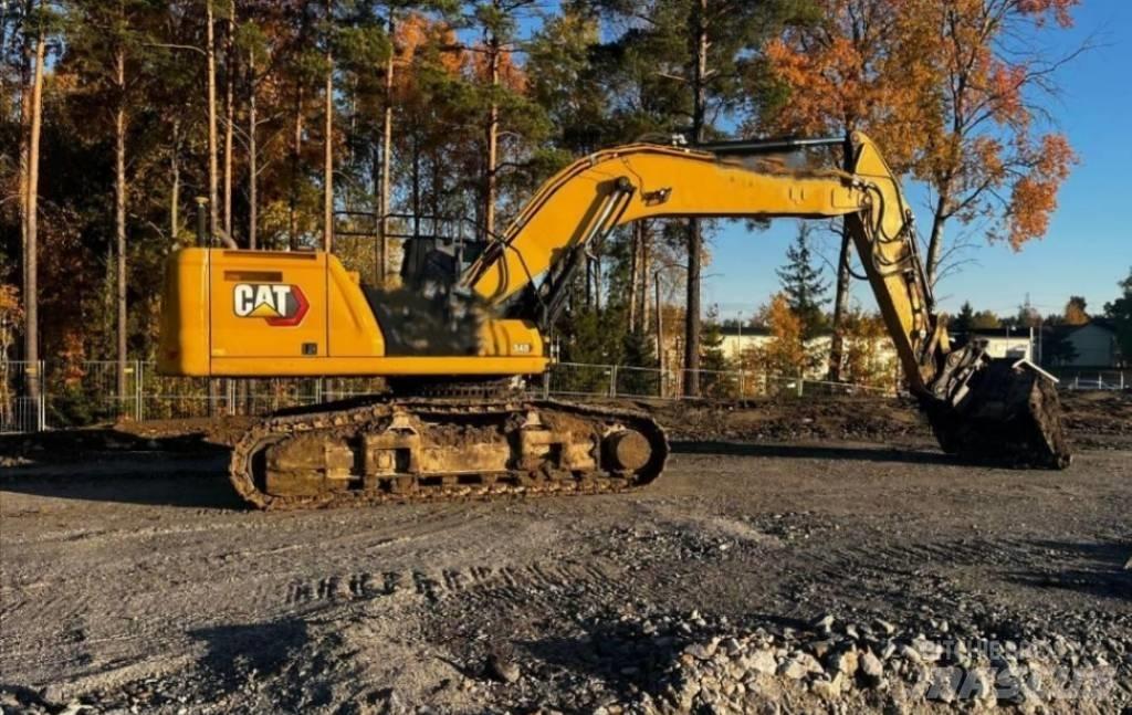 CAT 340 Pásová rýpadla
