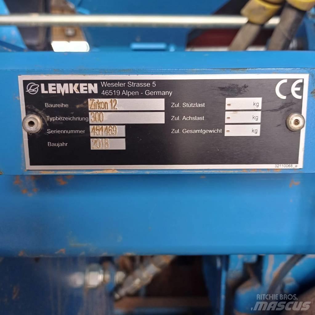 Lemken Solitär 8 Mechanické secí stroje