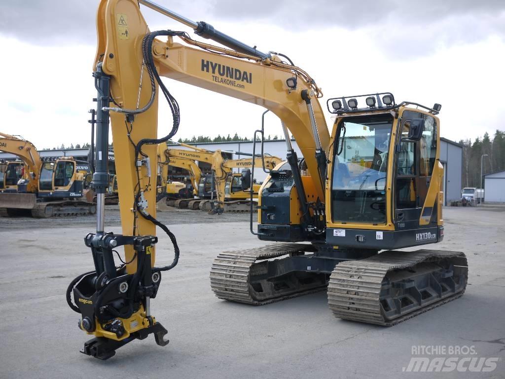 Hyundai HX 130 LCR Pásová rýpadla