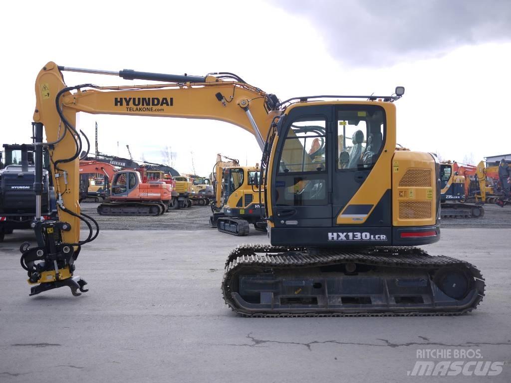 Hyundai HX 130 LCR Pásová rýpadla