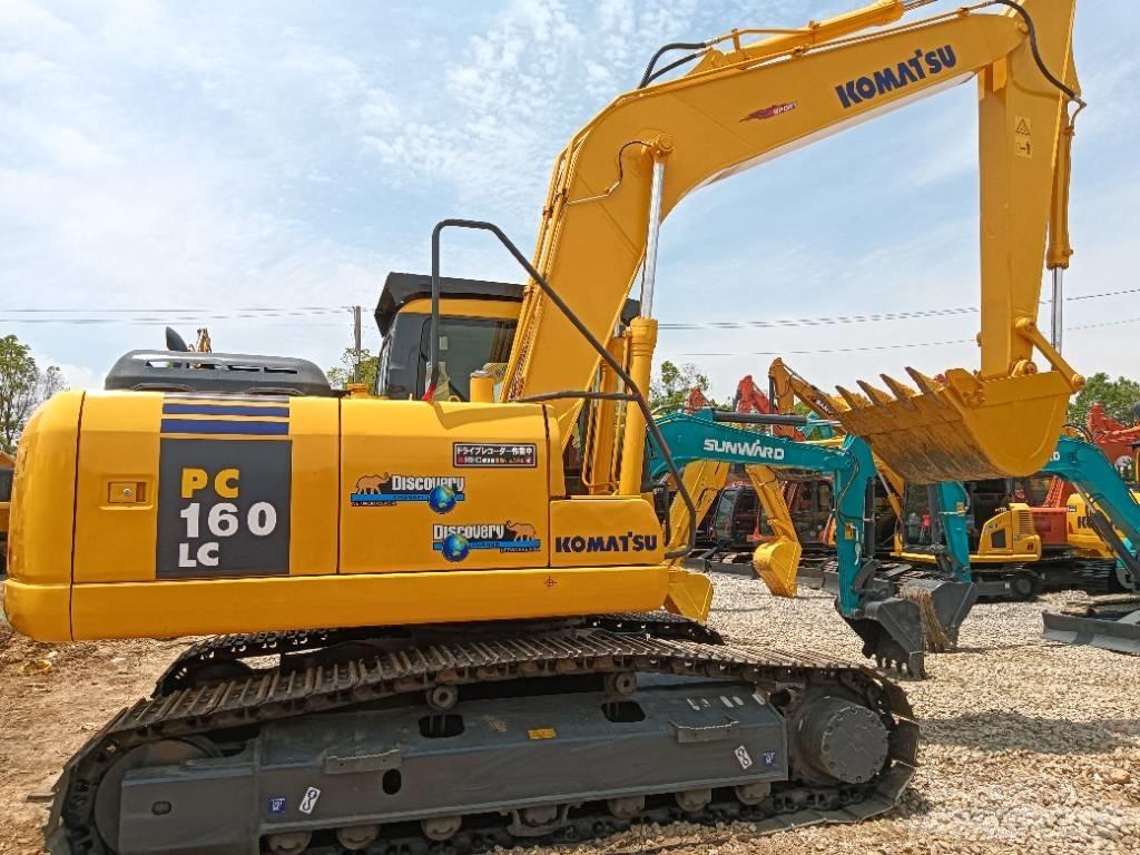 Komatsu PC 160 Pásová rýpadla