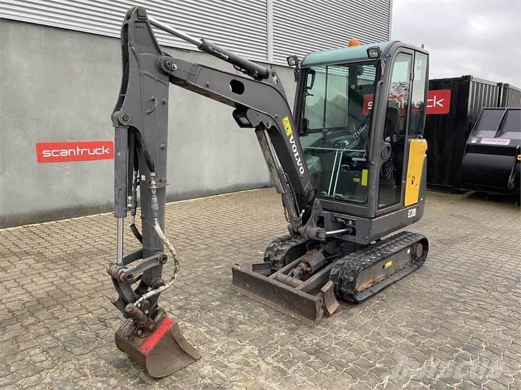 Volvo EC20D Kolová rýpadla