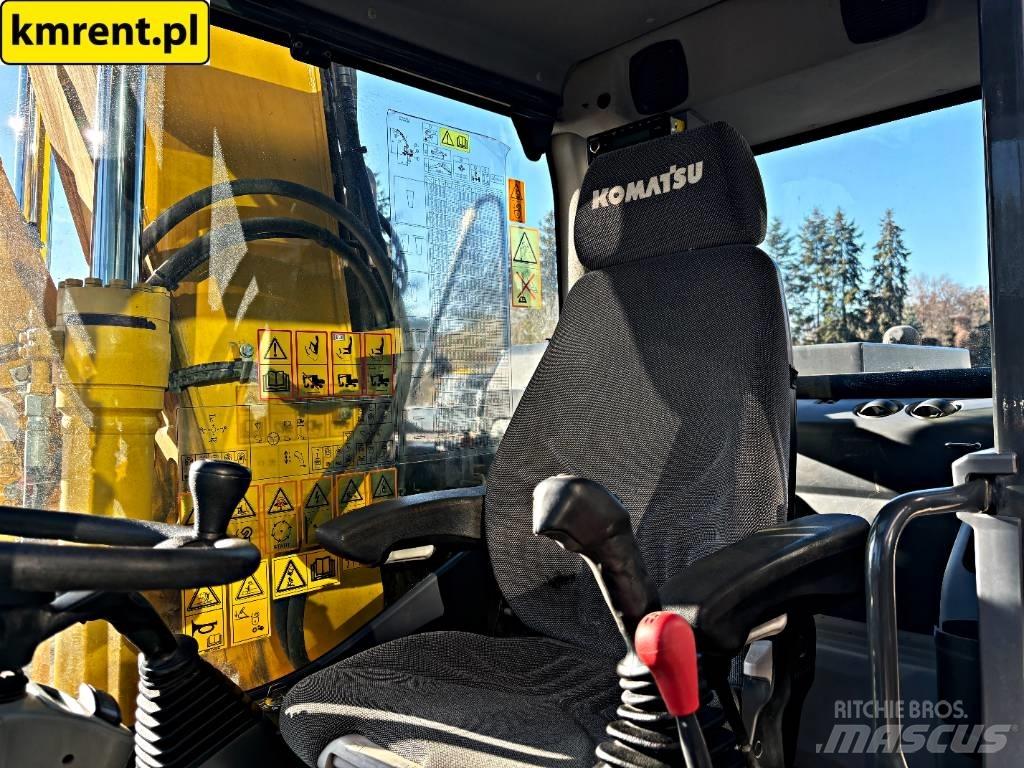 Komatsu PW 148 Kolová rýpadla