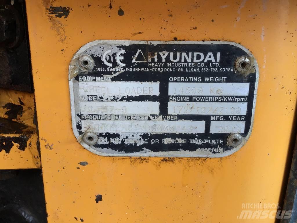 Hyundai HL 757-9 Kolové nakladače