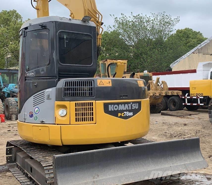 Komatsu pc78us Midi rýpadla 7t - 12t