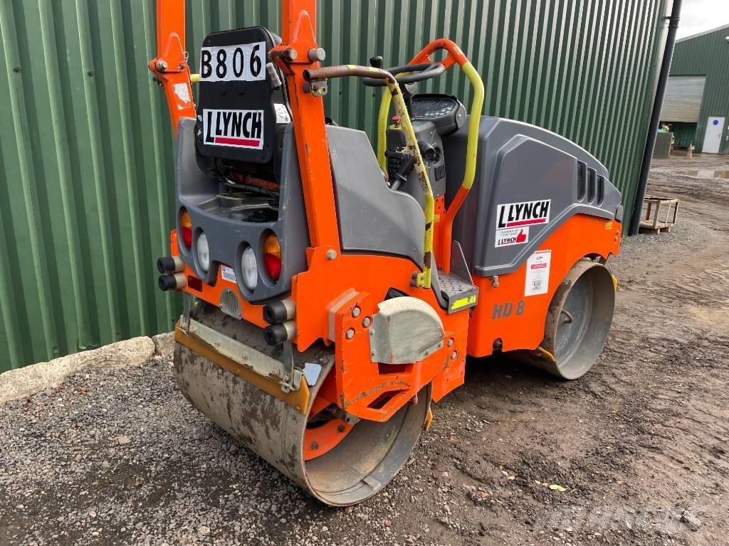 Hamm HD 8 VV Tandemové válce