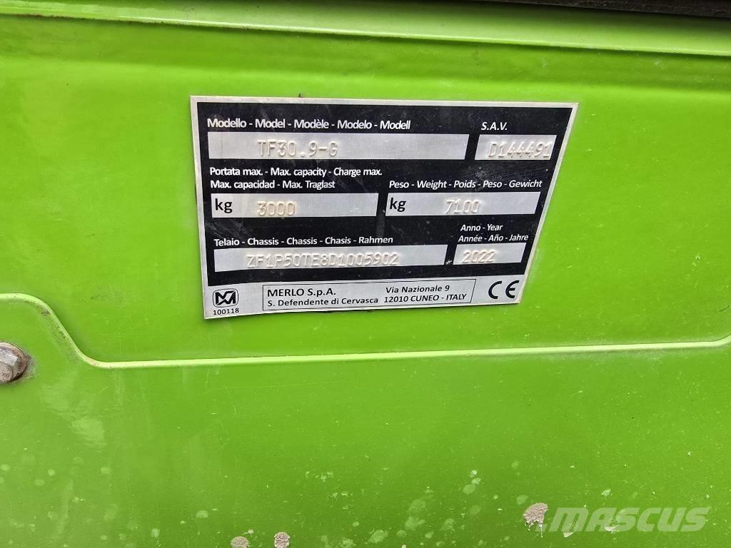 Merlo TF 30.9 G Teleskopické kolové nakladače