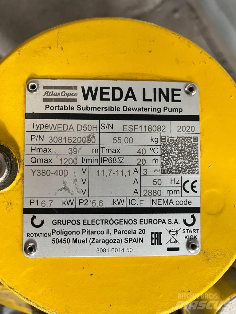 Atlas Copco Weda D50 Vodní čerpadla