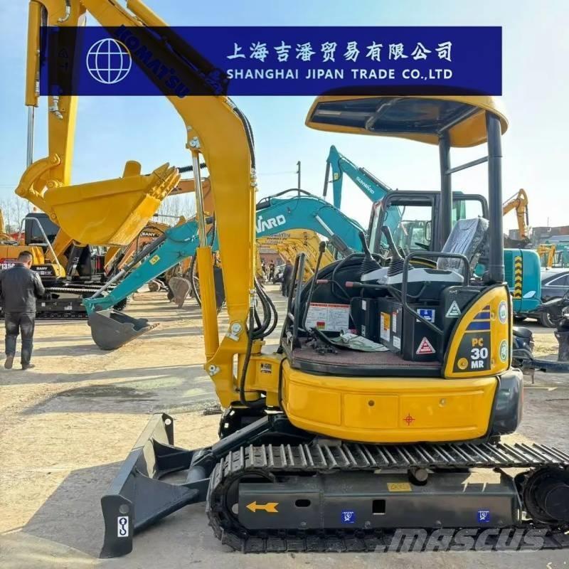 Komatsu PC 30 Pásová rýpadla