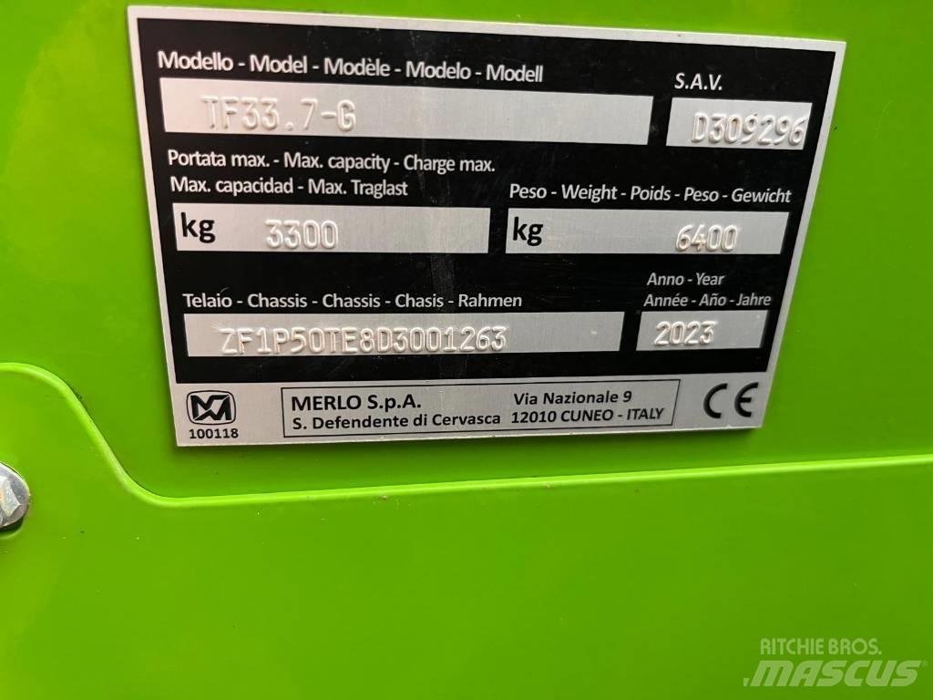 Merlo TF33.7-G Teleskopické manipulátory