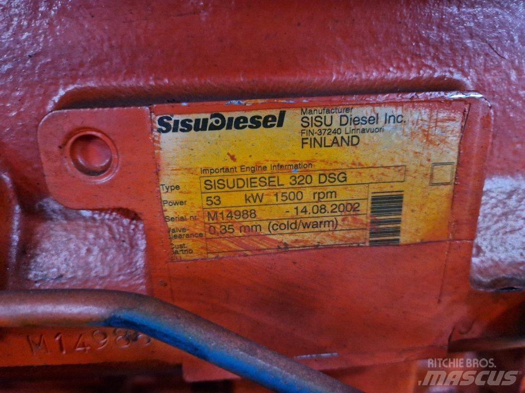  SISUDIESEL 320 DSG Naftové generátory