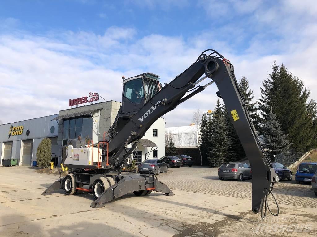 Volvo EW240EMH Stroje pro manipulaci s odpadem