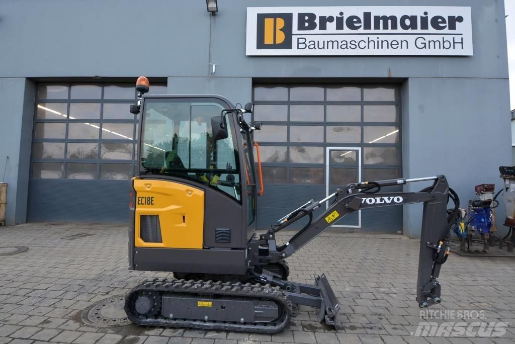 Volvo EC 18 E Mini rýpadla < 7t