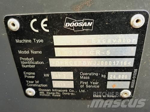 Doosan DX235LCR-5 Pásová rýpadla
