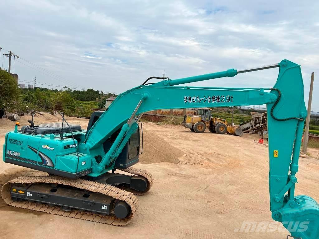 Kobelco SK 200-8 Pásová rýpadla