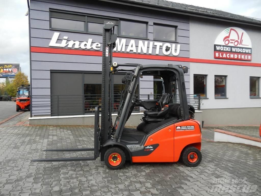 Linde H20T-01 LPG vozíky