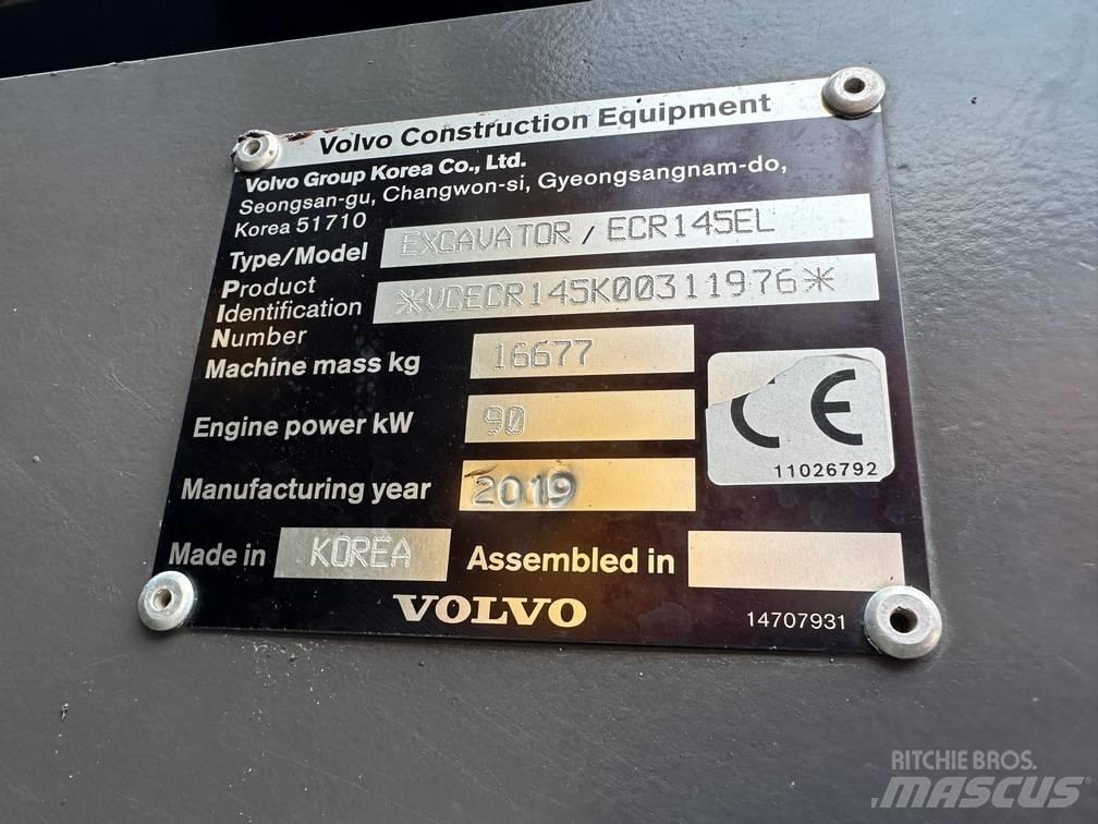 Volvo ECR 145 E Pásová rýpadla