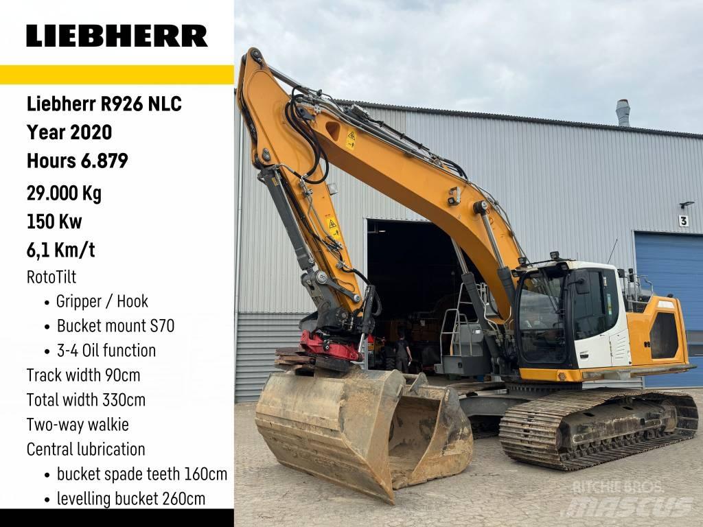 Liebherr R 926 LC Pásová rýpadla