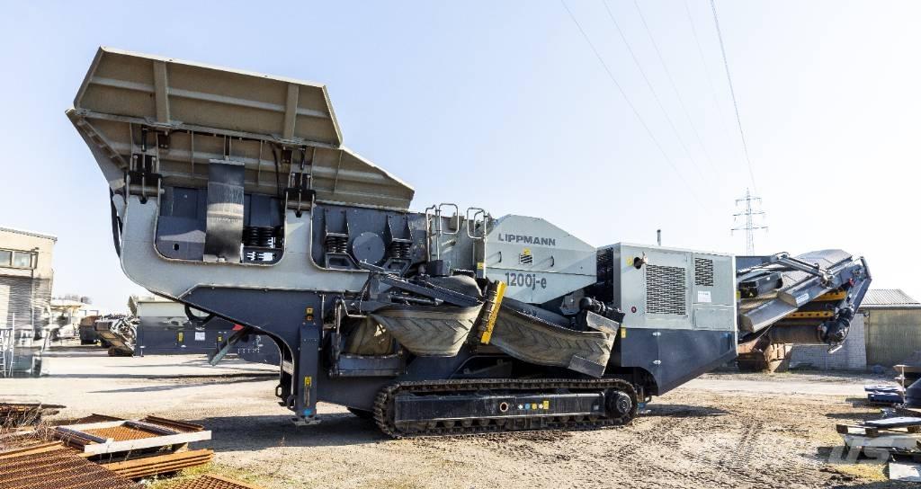 Lippmann 1200 j-e Mobilní drtiče