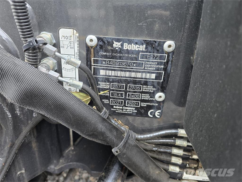 Bobcat E27z Mini rýpadla < 7t